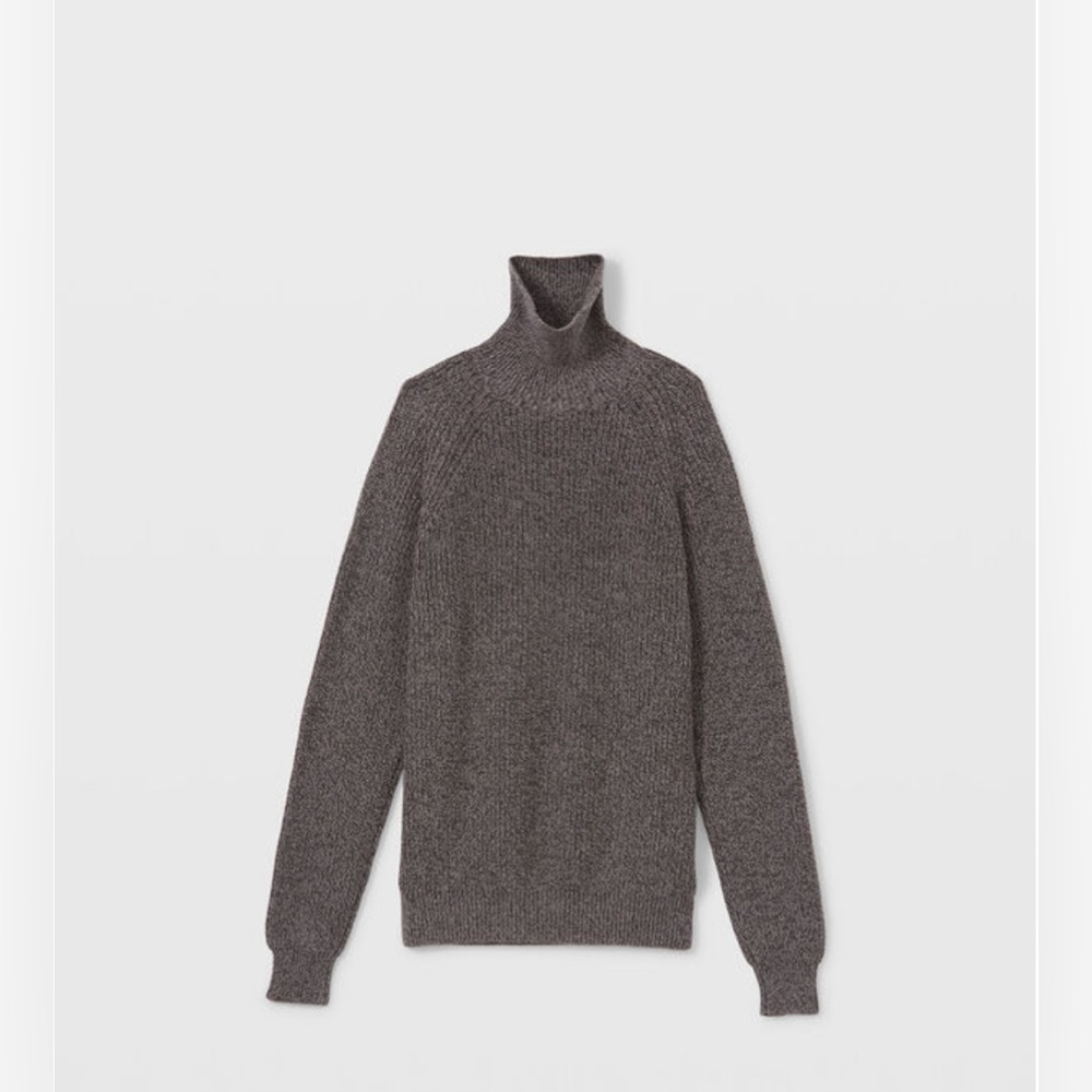 Club Monaco MEN Marled Rib Turtleneck SIZE Large